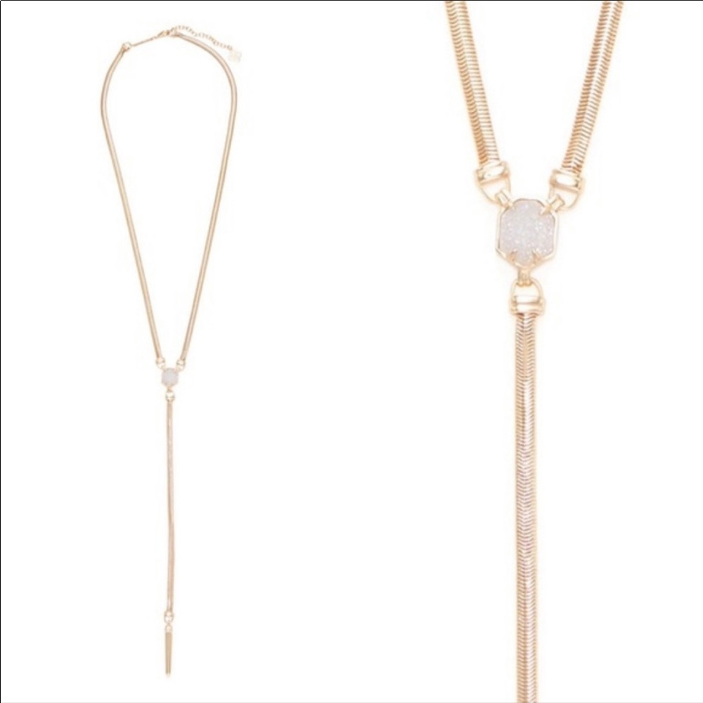 Kendra Scott Starla Rose gold necklace
